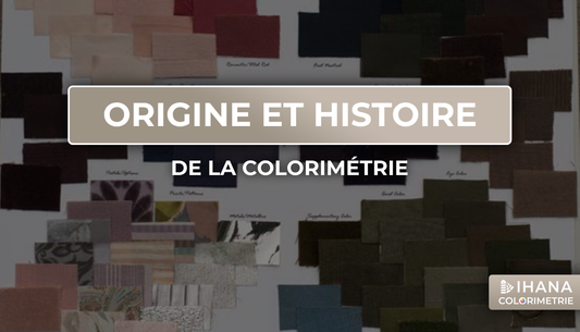 origines et histoire de la colorimétrie test colorimétrie