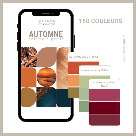 PALETTE DIGITALE : 180 couleurs pour simplifier ton style et sublimer ton image !