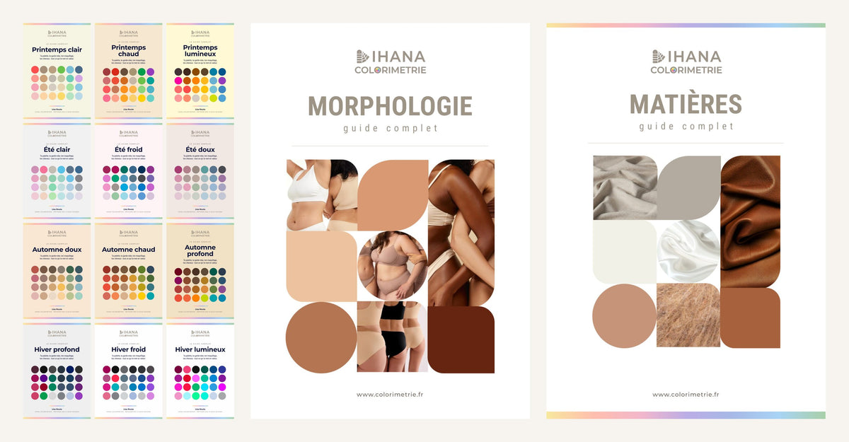 Kit garde-robe : ton guide de sous-saison + morphologie + matières (PDF)